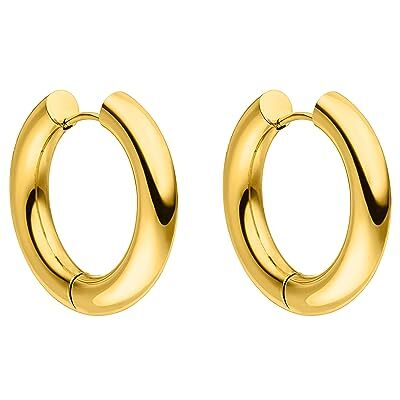 Purelei Glamorous Damesoorbellen van duurzaam roestvrij staal, waterdichte oorbellen voor dames, diameter 2,8 cm, 19,39 g per oorbel, modesieraad voor je Purelei Glamorous Damesoorbellen van duurzaam roestvrij staal, waterdichte oorbellen voor dames, diameter 2,8 cm, 19,39 g per oorbel, modesieraad voor je