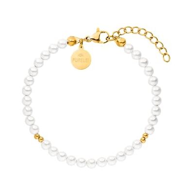 Purelei Finesse Armband, Waterbestendige Parelarmband voor Vrouwen, Roestvrij Staal Armband met Kralen, Cadeau voor Vrouwen, Verstelbare Lengte 16-19 cm, Roestvrij staal Purelei Finesse Armband, Waterbestendige Parelarmband voor Vrouwen, Roestvrij Staal Armband met Kralen, Cadeau voor Vrouwen, Verstelbare Lengte 16-19 cm, Roestvrij staal