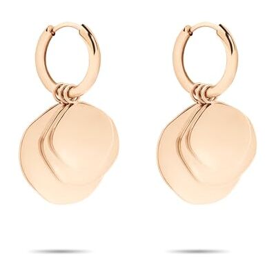 LIEBESKIND Berlin Damessieraden – ketting, armband en oorbellen met trendy organische plaatjes van roestvrij staal – delicate hanger varieert dynamisch in vorm en grootte, Roestvrij staal, Geen LIEBESKIND Berlin Damessieraden – ketting, armband en oorbellen met trendy organische plaatjes van roestvrij staal – delicate hanger varieert dynamisch in vorm en grootte, Roestvrij staal, Geen