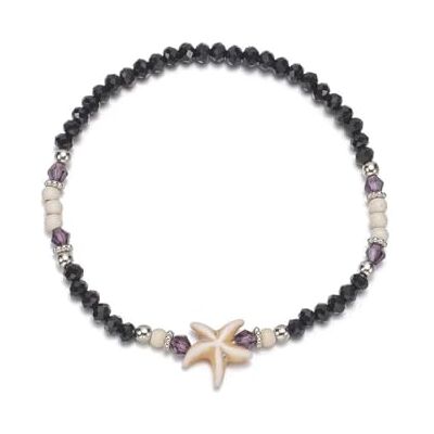 Wedity Bohemian Starfish enkelbandjes, parels, elastisch, enkelketting, zomer, strand, voetbal, sieraden, cadeau voor vrouwen, Taglia Unica, kunststof, geen edelsteen Wedity Bohemian Starfish enkelbandjes, parels, elastisch, enkelketting, zomer, strand, voetbal, sieraden, cadeau voor vrouwen, Taglia Unica, kunststof, geen edelsteen