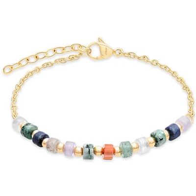 s.Oliver Damessieraden – armbanden van roestvrij staal en elegante kralen in verschillende kleuren – elegant en modern – perfect cadeau-idee s.Oliver Damessieraden – armbanden van roestvrij staal en elegante kralen in verschillende kleuren – elegant en modern – perfect cadeau-idee