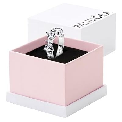 PANDORA Damesring 925 sterling zilver 193552C01, Sterling zilver, Zirkonia PANDORA Damesring 925 sterling zilver 193552C01, Sterling zilver, Zirkonia