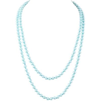 BABEYOND Mode Stijl Imitatie Parel Ketting Lange Valse Kralen Ketting voor Bruiloft Verloving 140 cm, Kunststof, Parel BABEYOND Mode Stijl Imitatie Parel Ketting Lange Valse Kralen Ketting voor Bruiloft Verloving 140 cm, Kunststof, Parel