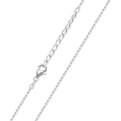 MATERIA by Matthias Wagner Ankerketting van 925 zilver voor kinderen, 1,2 mm, fijne ketting 36-40 cm, echt K75 MATERIA by Matthias Wagner Ankerketting van 925 zilver voor kinderen, 1,2 mm, fijne ketting 36-40 cm, echt K75
