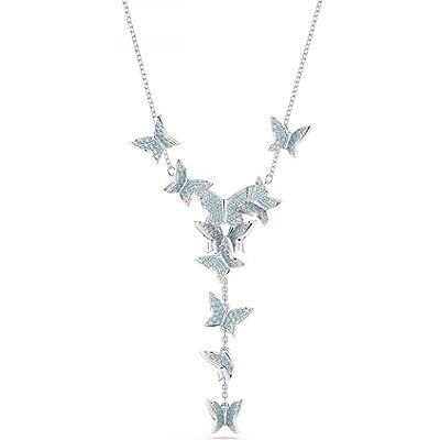 Swarovski Y-halsketting 5662179 Lilia Mariposa blauw Swarovski Y-halsketting 5662179 Lilia Mariposa blauw