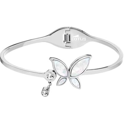 Lotus Damesarmband strass vlinder staal LS1794-2/1, roestvrij staal, zirkonia Lotus Damesarmband strass vlinder staal LS1794-2/1, roestvrij staal, zirkonia