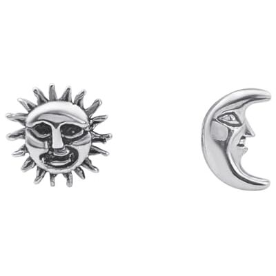 Silverly Sterling zilveren oorbellen met zon en halve maan gezicht schattige hemelse oorbellen voor vrouwen en tienermeisjes jaren 90 sieraden Silverly Sterling zilveren oorbellen met zon en halve maan gezicht schattige hemelse oorbellen voor vrouwen en tienermeisjes jaren 90 sieraden
