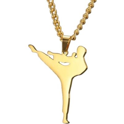 Hmsanase Halsketting hanger ketting heren dames karate-sieraden heren Taekwondo kettingen Hmsanase Halsketting hanger ketting heren dames karate-sieraden heren Taekwondo kettingen