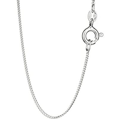 NKlaus Halsketting 80 cm zeer fijne gesp van 925 zilver halsketting 0,8 mm brede zilveren ketting 4108 NKlaus Halsketting 80 cm zeer fijne gesp van 925 zilver halsketting 0,8 mm brede zilveren ketting 4108