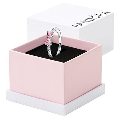 PANDORA Damesring 925 sterling zilver 193510C01-52, maat 52 PANDORA Damesring 925 sterling zilver 193510C01-52, maat 52