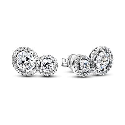 PANDORA Oorbellen voor dames 925 sterling zilver 293774C01 PANDORA Oorbellen voor dames 925 sterling zilver 293774C01