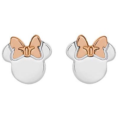 MINNIE MOUSE E905119TL.PH oorbellen in zilver en roségoud, eenheidsmaat, sterling zilver, Sterling zilver MINNIE MOUSE E905119TL.PH oorbellen in zilver en roségoud, eenheidsmaat, sterling zilver, Sterling zilver
