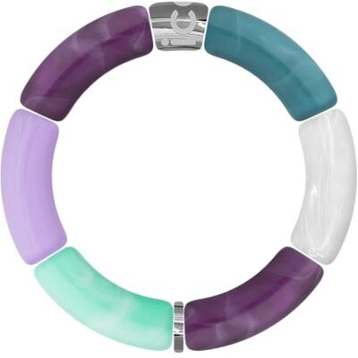 ICE-WATCH ICE Jewellery Bella armband Kleurrijke modieuze armband voor dames, Acryl ICE-WATCH ICE Jewellery Bella armband Kleurrijke modieuze armband voor dames, Acryl