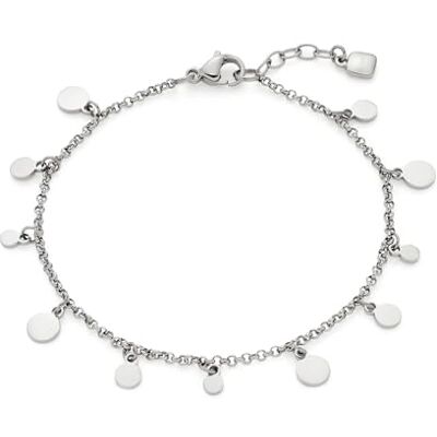 JEWELS BY LEONARDO Rica armband zilver één maat, roestvrij staal, geen edelsteen, 021461, Eine Grösse, roestvrij staal, Geen edelsteen JEWELS BY LEONARDO Rica armband zilver één maat, roestvrij staal, geen edelsteen, 021461, Eine Grösse, roestvrij staal, Geen edelsteen