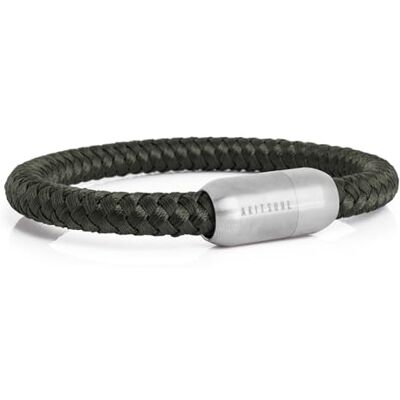 Akitsune Portus Armband nautisch touw magnetische capsulesluiting armbanden dames anker mannen maritiem zilver Akitsune Portus Armband nautisch touw magnetische capsulesluiting armbanden dames anker mannen maritiem zilver