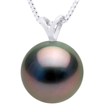 PEARLS & COLORS NATURAL FINE PEARLS Pearls & Colors Ronde Tahitiaanse cultuurparelketting, A-kwaliteit, 750 miljoen (18 karaat), goud, gratis ketting, damessieraad, Stof Parelmoer Stof Parelmoer 18K Wit Goud Tahitiaanse Cultuur Parel, PEARLS & COLORS NATURAL FINE PEARLS Pearls & Colors Ronde Tahitiaanse cultuurparelketting, A-kwaliteit, 750 miljoen (18 karaat), goud, gratis ketting, damessieraad, Stof Parelmoer Stof Parelmoer 18K Wit Goud Tahitiaanse Cultuur Parel,