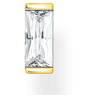 Thomas Sabo Dames 18 karaat (750) tweekleurig onregelmatig, niet geschikt voor oorbellen, H2185-414-14, sterling zilver, niet geschikt voor, sterling zilver, niet van toepassing Thomas Sabo Dames 18 karaat (750) tweekleurig onregelmatig, niet geschikt voor oorbellen, H2185-414-14, sterling zilver, niet geschikt voor, sterling zilver, niet van toepassing