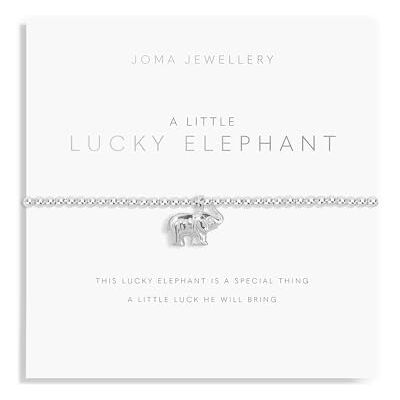 Joma Jewellery Armband A Little Luck olifant, één maat, nikkel zijde zilver, zonder steen Joma Jewellery Armband A Little Luck olifant, één maat, nikkel zijde zilver, zonder steen