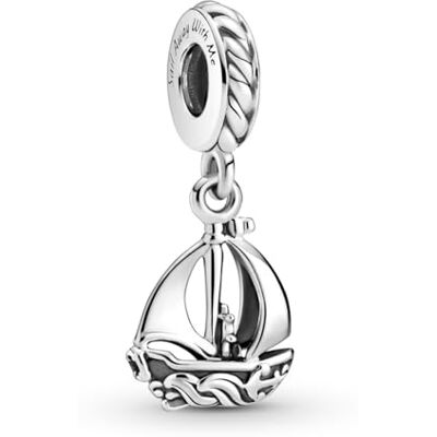 PANDORA Moments Flamingohanger, roze Muranoglas, one size, sterling zilver, geen andere materialen, One size PANDORA Moments Flamingohanger, roze Muranoglas, one size, sterling zilver, geen andere materialen, One size