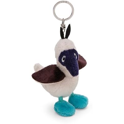 NICI Gek sleutelhanger met blauwe poten Sula 10 cm beige – dierenhanger met metalen ring om op te hangen aan sleutels, touw, tas en meer NICI Gek sleutelhanger met blauwe poten Sula 10 cm beige – dierenhanger met metalen ring om op te hangen aan sleutels, touw, tas en meer