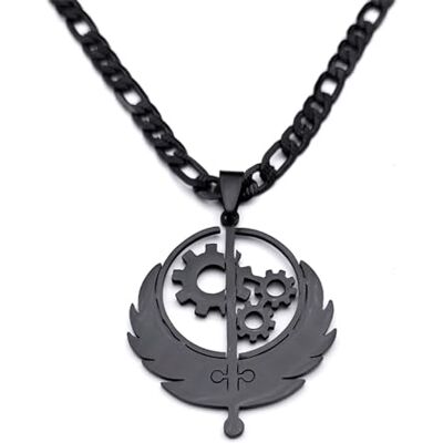 XLTEAM Halsketting hanger broederschap charme heren ketting muziek patch patch lange ketting sieraden cadeau vriendje verjaardag sieraden geschenken, maat XLTEAM Halsketting hanger broederschap charme heren ketting muziek patch patch lange ketting sieraden cadeau vriendje verjaardag sieraden geschenken, maat