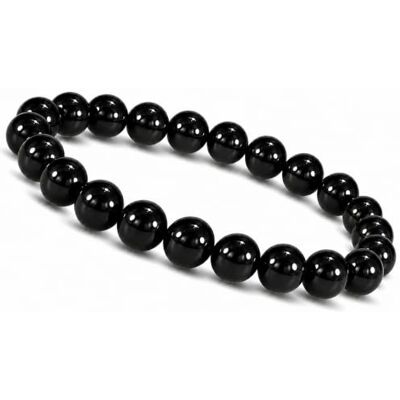 Unique Damesarmband, onyx kralen, natuursteen, 8 mm, elastische armband, handgemaakt in Duitsland, cadeau voor dames Unique Damesarmband, onyx kralen, natuursteen, 8 mm, elastische armband, handgemaakt in Duitsland, cadeau voor dames