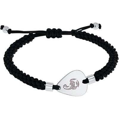 amor by Scorpions 2040519 Unisex roestvrij staal nylon armband 18-24 cm Schorpioen zilver in geschenkdoos amor by Scorpions 2040519 Unisex roestvrij staal nylon armband 18-24 cm Schorpioen zilver in geschenkdoos