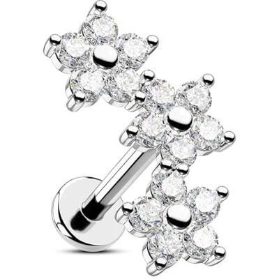 Dryxog Piercing oor ster piercing neus glanzende draad oorbel neus moet verwijderen oorbellen staal titanium oor helix schroefdraad binnenkant lip hypoallergeen conch Boucles d'oreilles élégantes douces pour la peau, piercing à lèvres, filetage intérieu Dryxog Piercing oor ster piercing neus glanzende draad oorbel neus moet verwijderen oorbellen staal titanium oor helix schroefdraad binnenkant lip hypoallergeen conch Boucles d'oreilles élégantes douces pour la peau, piercing à lèvres, filetage intérieu