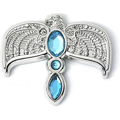 Harry Potter De Carat Shop Diadem-pin met kristallen, één maat, verzilverd, kristal Harry Potter De Carat Shop Diadem-pin met kristallen, één maat, verzilverd, kristal