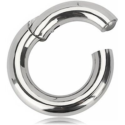 Inoki Titanium clicker segment ring Bang/schacht 3 mm, diameter 19 mm Inoki Titanium clicker segment ring Bang/schacht 3 mm, diameter 19 mm