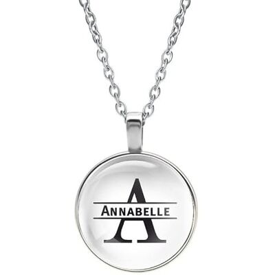 mcliving Halsketting van glas – annabelle, roestvrij staal, Roestvrij staal mcliving Halsketting van glas – annabelle, roestvrij staal, Roestvrij staal