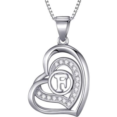 Morella Dames halsketting 925 zilver gerhodineerd met witte zirkonia 46 cm Morella Dames halsketting 925 zilver gerhodineerd met witte zirkonia 46 cm