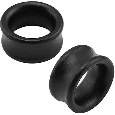 ZeSen Jewelry Oortunnel, organisch hout, natuurlijk zwart, oorplugs, 8 mm, uitbreidingsset, piercing, mannen en vrouwen, Hout, Geen edelsteen ZeSen Jewelry Oortunnel, organisch hout, natuurlijk zwart, oorplugs, 8 mm, uitbreidingsset, piercing, mannen en vrouwen, Hout, Geen edelsteen