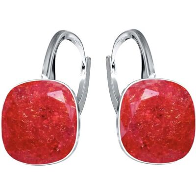 MŚ 1997 MENNICA ŚWIDNICKA Mooie vierkante oorbellen met comfortabele sluiting van 925 sterling zilver, cadeau voor Moederdag, verjaardag, jubileum, 11 mm, sterling zilver, kubische zirkonia MŚ 1997 MENNICA ŚWIDNICKA Mooie vierkante oorbellen met comfortabele sluiting van 925 sterling zilver, cadeau voor Moederdag, verjaardag, jubileum, 11 mm, sterling zilver, kubische zirkonia