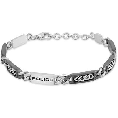 Police Grainline Herenarmband van roestvrij staal Police Grainline Herenarmband van roestvrij staal