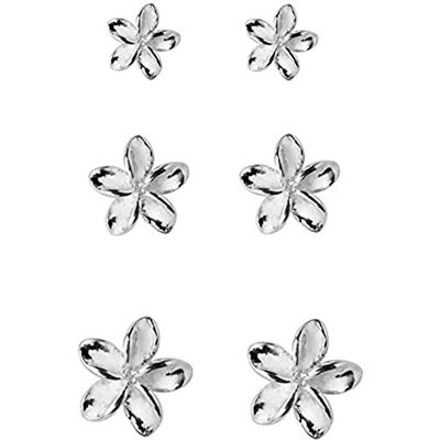 IMINI 3 paar kleine sterling zilveren oorstekers voor dames en meisjes, 20 g, hypoallergeen, lichaamssieraden, cadeau voor Kerstmis, Valentijnsdag, verjaardag, zilver, zilverkleurig IMINI 3 paar kleine sterling zilveren oorstekers voor dames en meisjes, 20 g, hypoallergeen, lichaamssieraden, cadeau voor Kerstmis, Valentijnsdag, verjaardag, zilver, zilverkleurig