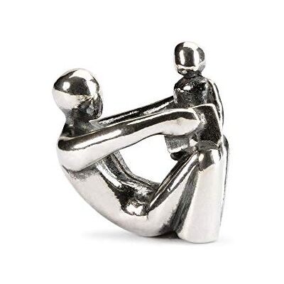 TROLLBEADS Silver 925 Bead Grandpa, sterling zilver, zonder steen, sterling zilver, Zonder steen TROLLBEADS Silver 925 Bead Grandpa, sterling zilver, zonder steen, sterling zilver, Zonder steen