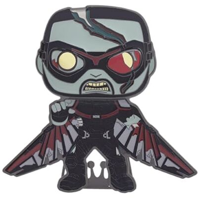 Funko Loungefly POP! Grote Enamel Pin MARVEL: Marvel Falcon What If ZOMBIE FALCON Marvel What If Pin in email Leuke Fantasie Broche om te verzamelen voor rugzakken en tassen Funko Loungefly POP! Grote Enamel Pin MARVEL: Marvel Falcon What If ZOMBIE FALCON Marvel What If Pin in email Leuke Fantasie Broche om te verzamelen voor rugzakken en tassen