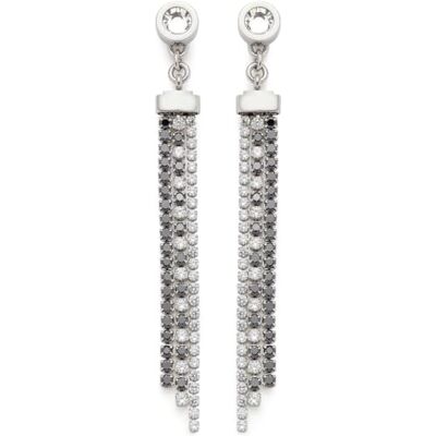 JEWELS BY LEONARDO Leonardo sieraden oorbellen voor dames van roestvrij staal met zirkonia in de kleur zilver, hoogte: 7,1 cm, 024317 JEWELS BY LEONARDO Leonardo sieraden oorbellen voor dames van roestvrij staal met zirkonia in de kleur zilver, hoogte: 7,1 cm, 024317