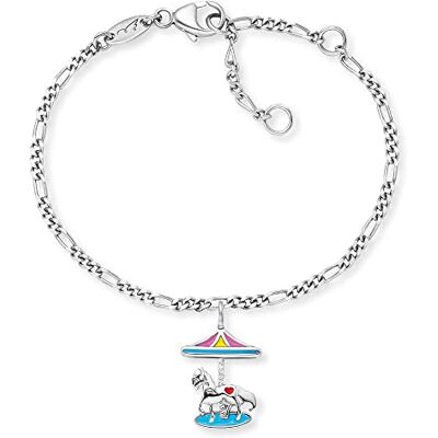 Herzengel Karussell armband voor kinderen – HEB-CAROUSEL, 12 centimeter, email, 12 centimeters, email Herzengel Karussell armband voor kinderen – HEB-CAROUSEL, 12 centimeter, email, 12 centimeters, email