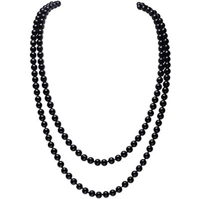 BABEYOND Art Deco Parelketting met kunstparels, 150 cm BABEYOND Art Deco Parelketting met kunstparels, 150 cm