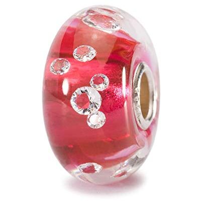 TROLLBEADS Dames Diamanten Bead Pink TGLBE-00017 TROLLBEADS Dames Diamanten Bead Pink TGLBE-00017