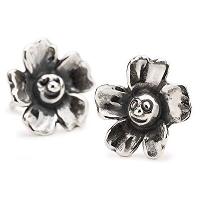 TROLLBEADS Oorbellen zilver bloem één maat zilver zonder steen, one size, zilverkleurig, Zonder steen TROLLBEADS Oorbellen zilver bloem één maat zilver zonder steen, one size, zilverkleurig, Zonder steen