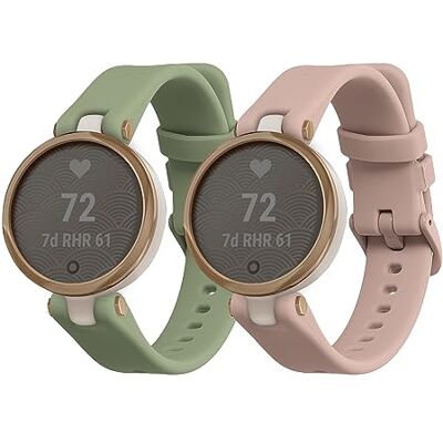 kwmobile Bandje compatibel met Garmin Lily Sport 2 x reservearmband van siliconen voor fitnesstracker kwmobile Bandje compatibel met Garmin Lily Sport 2 x reservearmband van siliconen voor fitnesstracker