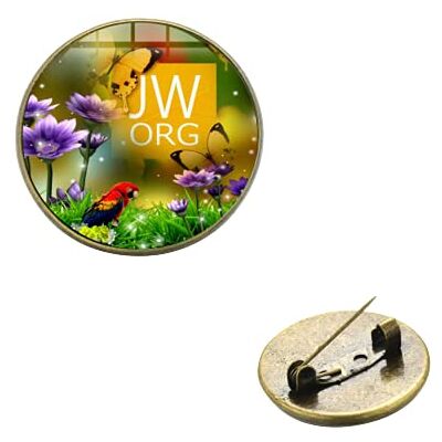 LINWEN JW.ORG handgemaakte Jehovah's Getuigen Ketting Broche Art Patroon Ronde Glazen Cabochon Reversspeldjes Organisatie Leden Cadeau, 20 mm, Zink, Zink LINWEN JW.ORG handgemaakte Jehovah's Getuigen Ketting Broche Art Patroon Ronde Glazen Cabochon Reversspeldjes Organisatie Leden Cadeau, 20 mm, Zink, Zink