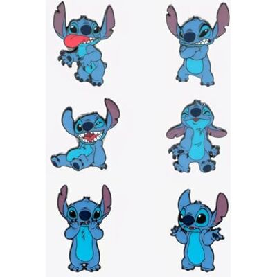 Funko Loungefly Walt Disney Stitch grappige gezichten geëmailleerde broche blind kopen cadeau-idee officieel product speelgoed voor kinderen en volwassenen filmfan Funko Loungefly Walt Disney Stitch grappige gezichten geëmailleerde broche blind kopen cadeau-idee officieel product speelgoed voor kinderen en volwassenen filmfan