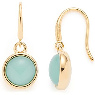 JEWELS BY LEONARDO Leonardo Jewels Bea 023060 paar oorbellen roestvrij staal met glassteen hanger turquoise rond goud 2,4 cm lang, 2,4, roestvrij staal, geen edelsteen, rvs, Geen edelsteen JEWELS BY LEONARDO Leonardo Jewels Bea 023060 paar oorbellen roestvrij staal met glassteen hanger turquoise rond goud 2,4 cm lang, 2,4, roestvrij staal, geen edelsteen, rvs, Geen edelsteen