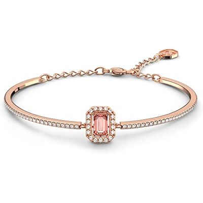 Swarovski Millenia armband, Octagon-slijpvorm, Pavé, Roze, Roségoudkleurige toplaag Swarovski Millenia armband, Octagon-slijpvorm, Pavé, Roze, Roségoudkleurige toplaag