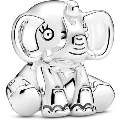 PANDORA Ellie de olifant bedel van sterling zilver PANDORA Ellie de olifant bedel van sterling zilver