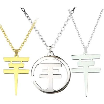 HJLJKG Stell The Band Tokio Hotel Halsketting Unisex Roestvrij Staal Hanger Ketting A HJLJKG Stell The Band Tokio Hotel Halsketting Unisex Roestvrij Staal Hanger Ketting A